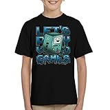 Lets Play Games BMO Adventure Time Kid's T-S