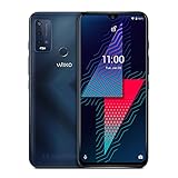 WIKO WIKPOWU30WV7CABST Power U30 Dual-SIM Smartphone 6.82 Zoll (17.3 cm) Carbon, Blau, One S