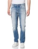 Replay Herren Grover 573 Bio Jeans, 010 Light Blue, 32 W / 32 L