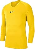 Nike Herren Trikot Park First Layer Jersey Longsleeve, Tour Yellow/Black, 2XL, AV2609-719