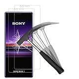 ANEWSIR Schutzfolie für Sony Xperia 1 Displayschutzfolie [2 Stück], HD Displayschutzfolie Schutzfolie, [Anti-Kratzer/Bläschen/Fingerabdruck/Staub] Displayschutz Folie für Sony Xperia 1