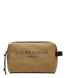 Liebeskind Berlin Gray Cosmetic Pouch, safari , Small (HxBxT 14.0 cm x 20.0 cm x 9.0cm)