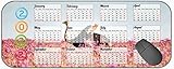 Kalender 2022 Jahr Mauspad, Straußblumen Bird MP270 Professionelles Mousepad, g