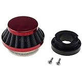 WOOSTAR 42mm 43mm 44mm Luftfilter Reiniger Ersatz für 2-Takt 33ccm 43ccm 47ccm 49ccm 50ccm Mini Pocketbike ATV 4 Wheeler Quad Go Kart Pit Dirtbike R