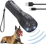 YOMERA Ultraschall Anti-Bell-Gerät für Hunde, Ultraschall für Hunde Barking Device für Hunde Ultraschall-Hundebellen Mit LED-Anzeige, Sicher und Human Indoor Outdoor für Kleine Große H