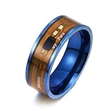 JN-341 Smart-Ring, neue Technologie, magischer Finger für Android/Windows NFC-Smartphone-Zubehör (Blau, 10)