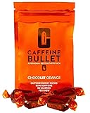 Caffeine Bullet 16 Schokolade & Orange Energie Süßigkeiten – übertrifft Energy Gel, Kaugummi, Koffein Energieriegel & Tab