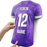Elbeffekt Trikotlampe für Osnabrück Fans aus Holz - personalisierbares Geschenk - schenke Dein individuellen Osnabrück Fanartikel aus E