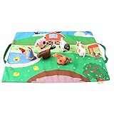 Wpond Baby-Spielmatte, Baby-Krabbel-Pad, Bauernhof-Tier-Stil, kognitive Lerndecke pädagogisches Spielzeug B
