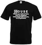 World of Shirt Dr.House When You Talk to God T-Shirt Herren S
