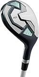 Wilson Staff Golfschläger, Pro Staff SGI Hybrid 5, Für Damen, Für Linkshänder, Schaft aus Graphit, Silber/Grün, WGD152200