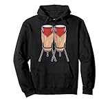 Conga Drum Musik Conga Drums Lover und Drummer Geschenk Pullover H