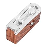 Metronom für Gitarre, weicher Klang Kleine Größe und geringes Gewicht Mechanisches Metronom für Klavier Glatt und ordentlich für Klavier Ukulele, Gitarre usw(Holzfarbe)