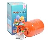 PartyMagix Helium Premium Ballongas - Abgefüllt in Deutschland - für 30 Ballons Flasche Gasflasche Balloon Gas Geburtstag Deko Party Hochzeit Luftballons Einweg (für ca 30 Ballons)