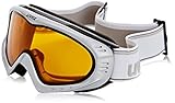 Uvex F 2 Skibrille, Silver metallic, S/M/L