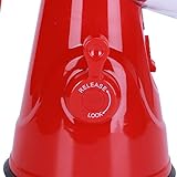 Fleischwolf, Fleischhacker Fleischwolf Edelstahlklingen mit Saugnäpfen für Brokkoli Auberginen Zucchini Kartoffeln zum Zerkleinern Schneiden und Mahlen(rot)