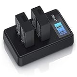 CSL - Akkuladegerät Set inkl. 2 Akkus – Kamera Akku Ladegerät kompatibel mit Canon LP-E17-1100mAh - Ladestrom 600 mAh - 7,2 V – Batterieladegerät für EOS RP M3 M5 M6 EOS 750D 800D Rebel T6i T7i SL2