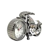 HGVVNM Wecker Motorrad Wecker Form Kreative Retro-High-End-Möbel Boutique Home D