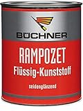 Rampozet Flüssig-Kunststoff 750 ml/für Balkone, Keller, Feuchträume, Treppen usw, für innen und außen, chlorfrei, mild riechend, seidenglänzend (Farblos)