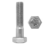 D´s Items® | Sechskantschrauben mit Schaft - M8x60 - DIN 931 - Edelstahl A2 - [20 Stück] - | Gewindeschrauben | Sechskant-Schrauben V2A | Maschinenschrauben mit Teilgew