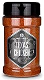 Ankerkraut Texas Chicken, BBQ Rub, Gewürzmischung für Chicken Wings, Hähnchen und Pulled Chicken, 230g im S