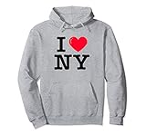 I Heart NY Classic Typewriter Font Pullover H