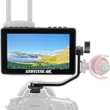 ANDYCINE A6 Pro Kamera Feldmonitor,5.5 Zoll FHD 1920x1080 4K IPS Touchscreen Kameramonitor mit DSLR 3D LUT HDMI Eingang Type C Eingebautes F970 Power Kit für LED L