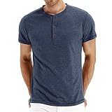 ZYHMD Herren T Shirt Fitness Shirts Workout Shirt Sport Muscle-Shirt Sportswear Herren Sportshirt Kurzarm Freizeit T-Shirt Laufshirt Männer Einfarbiges Kurzarmhemd Jogging Gym T S