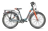 S'Cool Chix SL 20R 3S FL Kinder Fahrrad (28cm, Grau/Orange)
