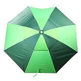 JYLSYMJa Sonnenschirm, Outdoor-Sonnenschirm Regenschirm 360 Grad Verstellbarer Angel-Sonnenschutz mit Tragetasche Gartenschirm für Outdoor-See, H