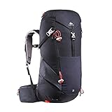 Quechua Wanderrucksack Bergwandern MH500 20 Liter Schwarz Wandern Rucksack Größe L leicht mit viel Stauraum und Getränk