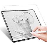 IVSOTEC Schutzfolie für iPad Pro 11 (3.Gen) 2021 und 2020/iPad Air 4 2020, Paper-Like Matte Schutzfolie, Paper Feel Schutzfolie [Unterstützt Pencil 2] (Nicht Panzerglas), 2 Stück