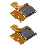 2 x microSD-Kartenleser für Speicherkarten, Speicherkartenhalter, TF-Karte und SD-Kartenhalter, Reparatur, kompatibel mit Sw