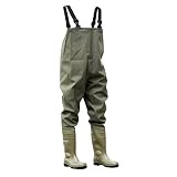 Dunlop Protomaster Wathose mit Stahlkappe und Trittschutz EN 345 S5, 46