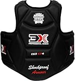 Boxen Brustschutz Rib Shield Armor Taekwondo Body Protector Krav MAGA MMA Martial Arts Training (CE Zertifiziert) (PRO XT4)