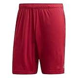 adidas 4KRFT 360 Climachill 3-Stripes 8-Inch Shorts Men's, Burgundy, Size XL