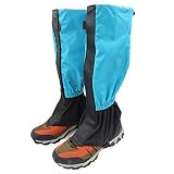 Logther wasserdichte Gamaschen zum Wandern, wasserdichte Wandergamaschen, Atmungsaktive wasserdichte Gamaschen zum Wandern, Atmungsaktive Gamaschen, Atmungsaktive Schneegamaschen, für Kinder geeig