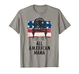 All American Mama 4th of July Family Matching Mothers Day T-S