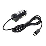 Kfz-Ladekabel 12V/24V Mini-USB mit integrierter TMC-Antenne für Navigationsgeräte [Becker Traffic Assist, Navigon, Garmin] von Weiss - More Power +