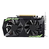 GTX 1050 Ti 4GB GDDR5 Dual Fan Gaming Grafikkarte, Desktop Computer Grafikkarte 128bit/1250MHz Automatische Erkennung Plug and Play Leise ＆ Kontinuierlich Effizient für PUBG/LOL