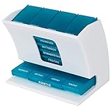 7-Tage Wochen Medikamentendosierer Pillendose Pillenbox Tablettendose Tablettenbox Pillenturm Medikamentenbox