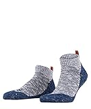 FALKE Herren Lodge Homepad M HP Hausschuh-Socken, Blickdicht, Blau Storm 6340, 43-44