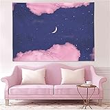 YYRAIN Nordic Polyester Bedrucktes Hängendes Tuch Modernes Zuhause Wandkunst Dekoration Wandbehang Multifunktionale Strandtuch Tischdecke Tagesdecke 59x39 Inch{W150xH100cm}