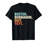 Bester Ehemann Seit 1971 Goldene Hochzeit T-S