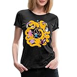 Spreadshirt Adventure Time Mit Finn Und Jake Unendlicher Knoten Frauen Premium T-Shirt, XL,