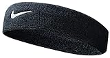 Nike Unisex Erwachsene Swoosh Headband/Stirnband, Schwarz (Black/White), Einheitsgröß