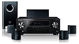 Pioneer HTP-206(B) 5.1 Heimkinosystem mit AV Receiver und Lautsprecher Set (130 W/Kanal, Multiroom, Bluetooth, Dolby TrueHD, 4K UltraHD Durchleitung, Radio, Front USB/Audio in, Eco Mode), Schw