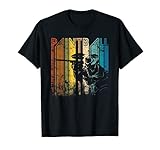 Retro-Paintball-T-Shirt im Used-Look für Männer und Frauen, Geschenk Shirt T-S