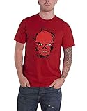 Captain america offiziell Herren T Shirt Marvel Comics Rot Skull Villain Nue R