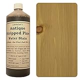 Littlefairs ungiftiger Holzlasur auf Wasserbasis - 250 ml antik gestreifter Kiefernholzfarbstoff für Holz im Innenbereich, einschließlich Türen und Sock